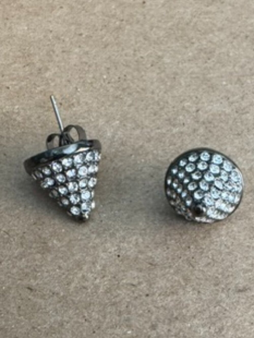 Eddie Borgo pavé cone stud earrings